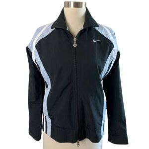 Nike Women’s Blue Full Zipper Athletic Jacket Sm.